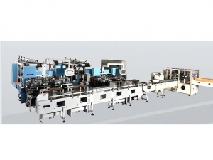 全自動(dòng)機(jī)內(nèi)分疊餐巾機(jī)生產(chǎn)線